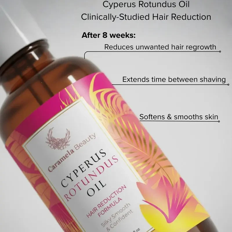 Cyperus Rotundus Oil for Hair Reduction