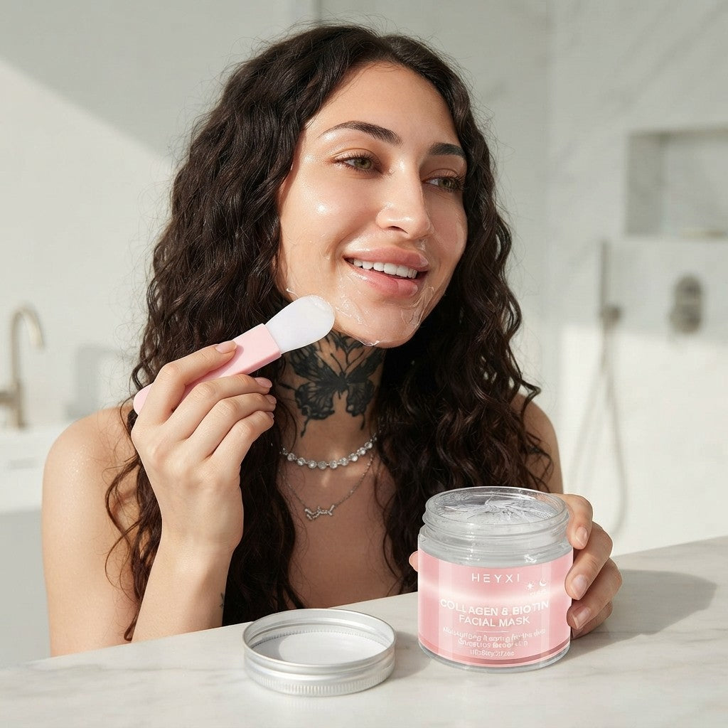 Collagen Peel Off Mask with Scraper